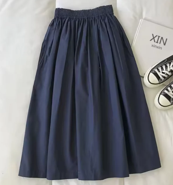 GR | Wide skirt with high waist