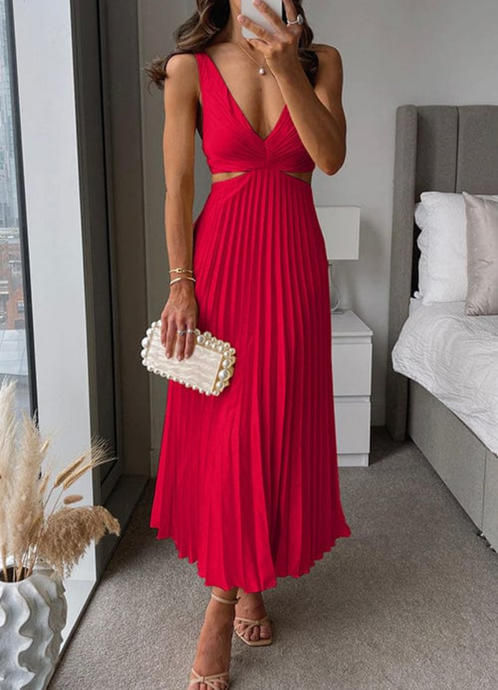 GR | Backless Evening Dress for Women Maxi