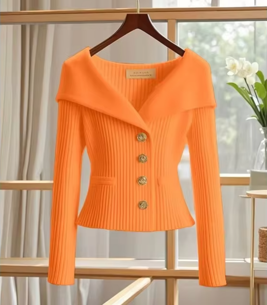 GR | Gestrickte Kurze Strickjacke