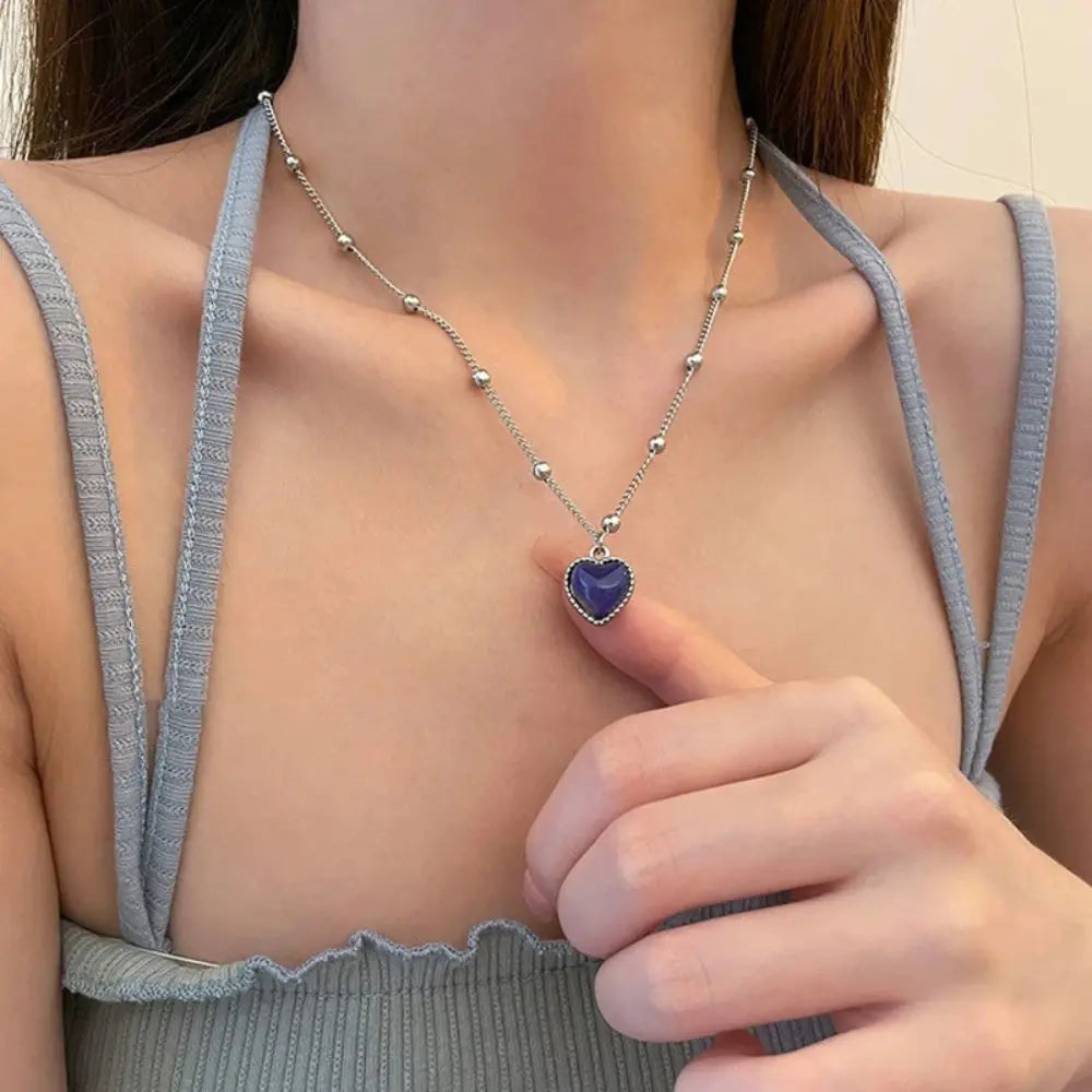 GR | Herz Anhänger Kette Für Damen