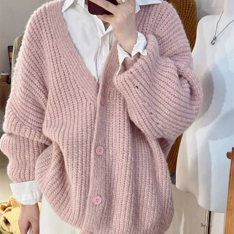 Women's plus-size cardigan