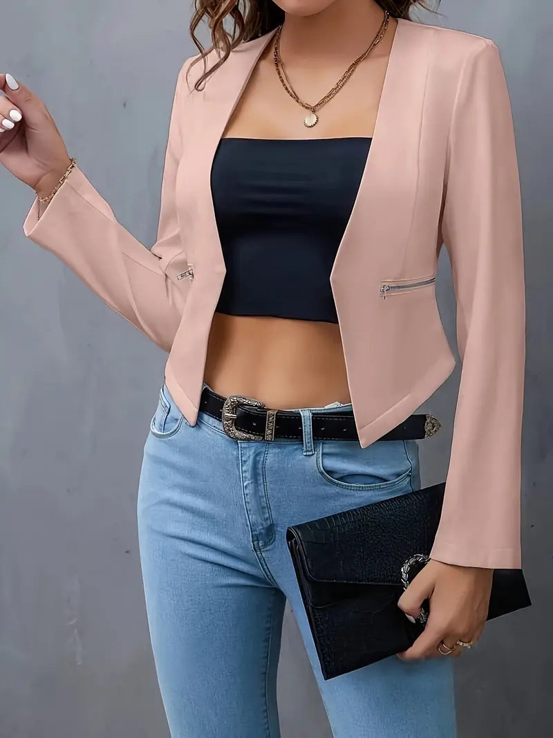 GR | Blazer with zip pockets