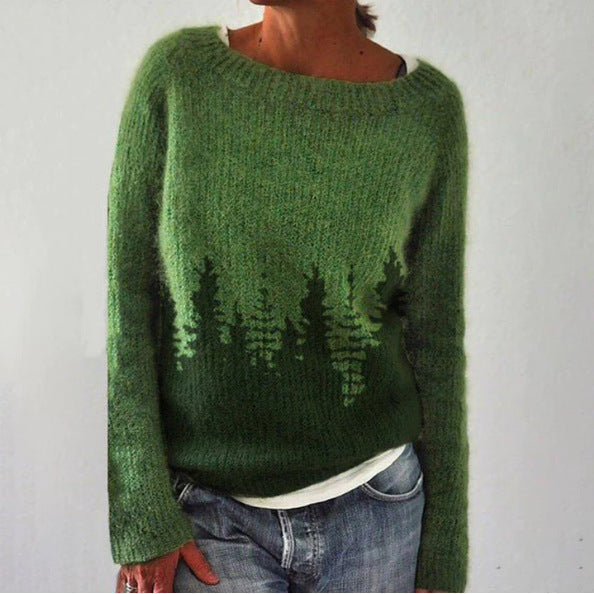GR | Damen Retro Pullover