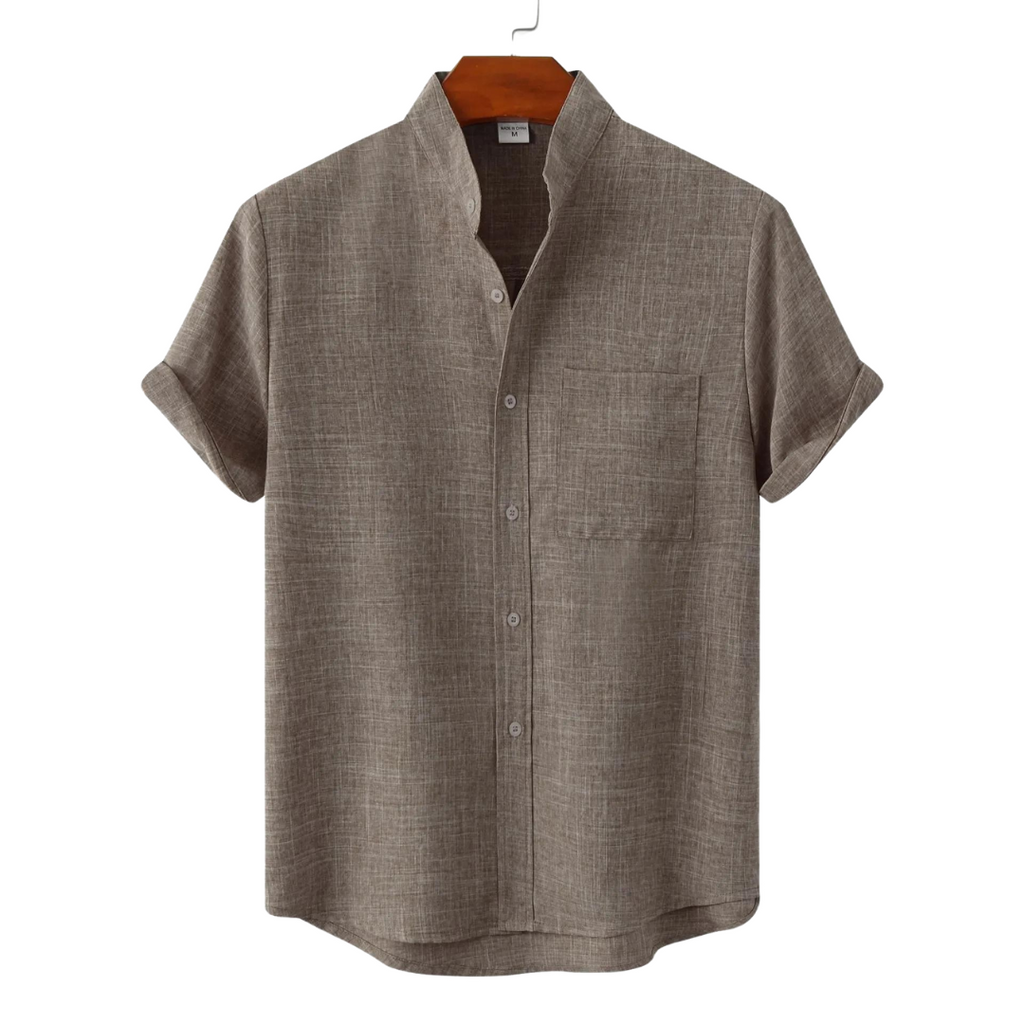 GR Linen T-Shirt - Boho - Solid Color Slim Fit