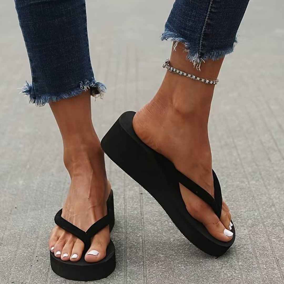 Flip-flops | Comfortable wedge flip-flops for summer