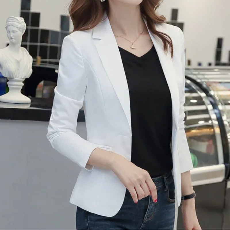GR | Elegant women's blazer with long sleeves, ideal for work
