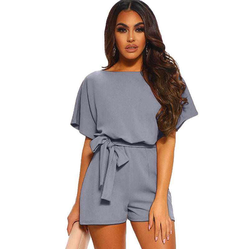 GR overall with round neckline for women