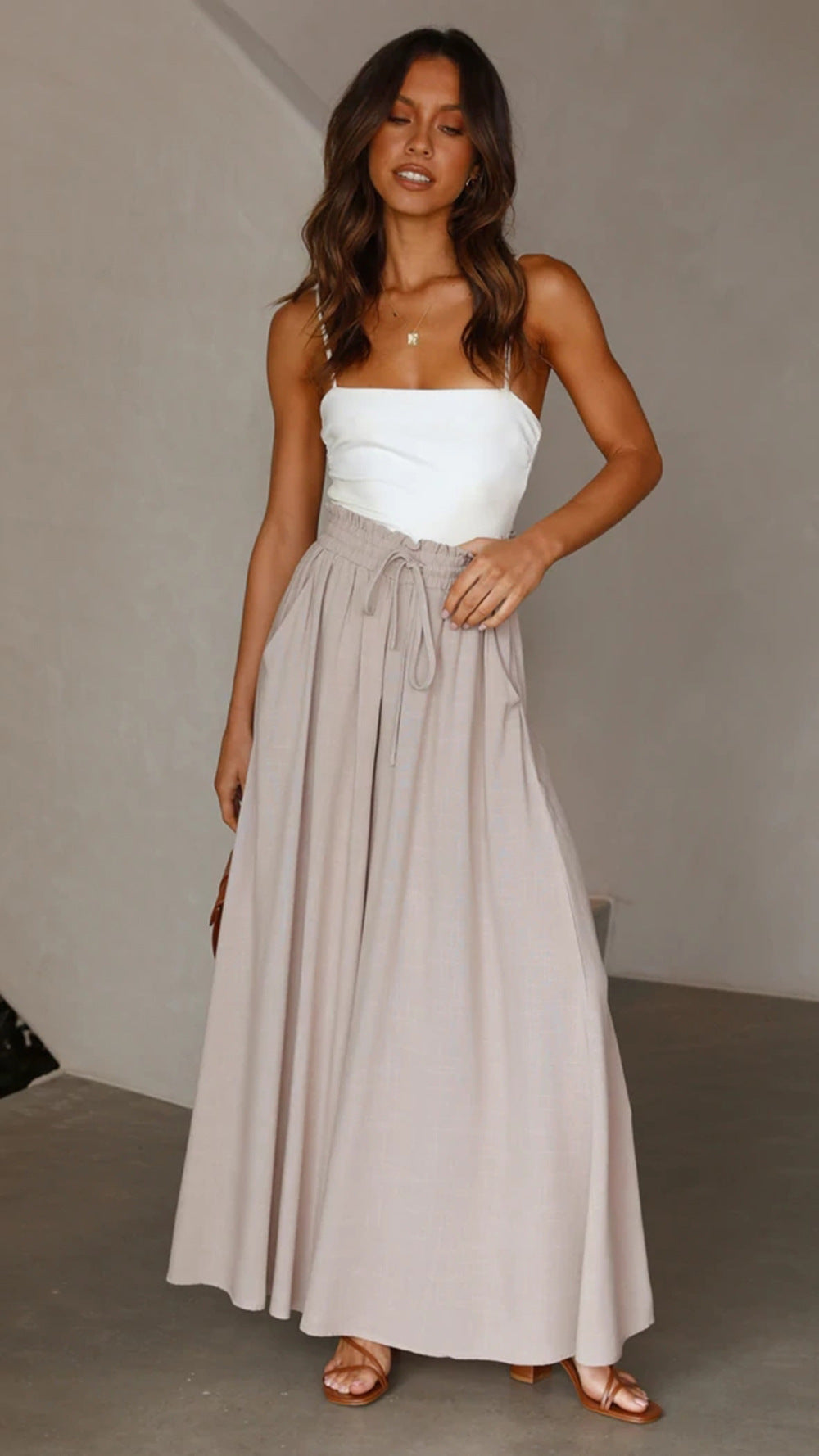 GR | Sommerverliebte Palazzo Hose
