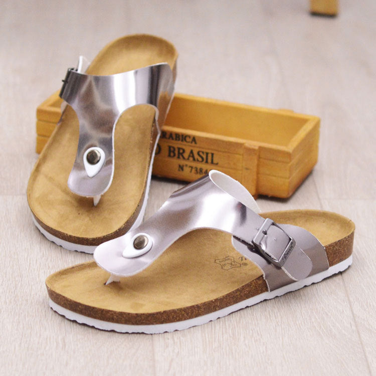 GR | Summer flip flops made of cork