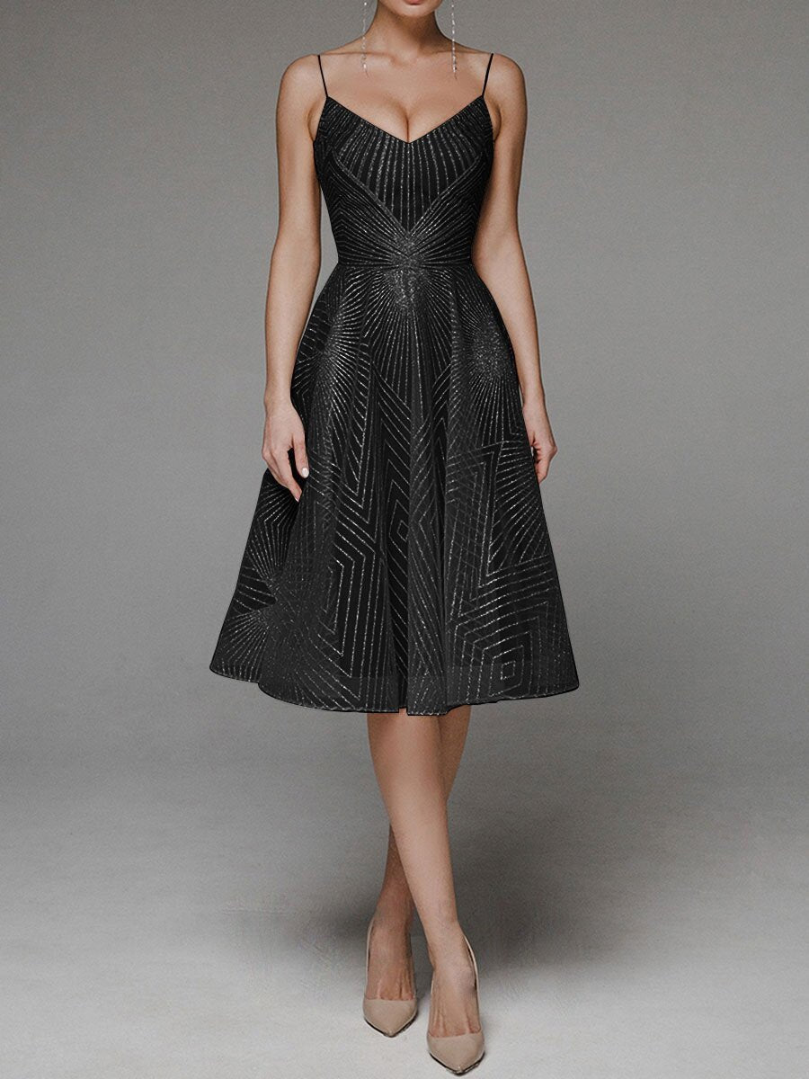 GR | Sommerliches Trägerkleid Mit Stickerei