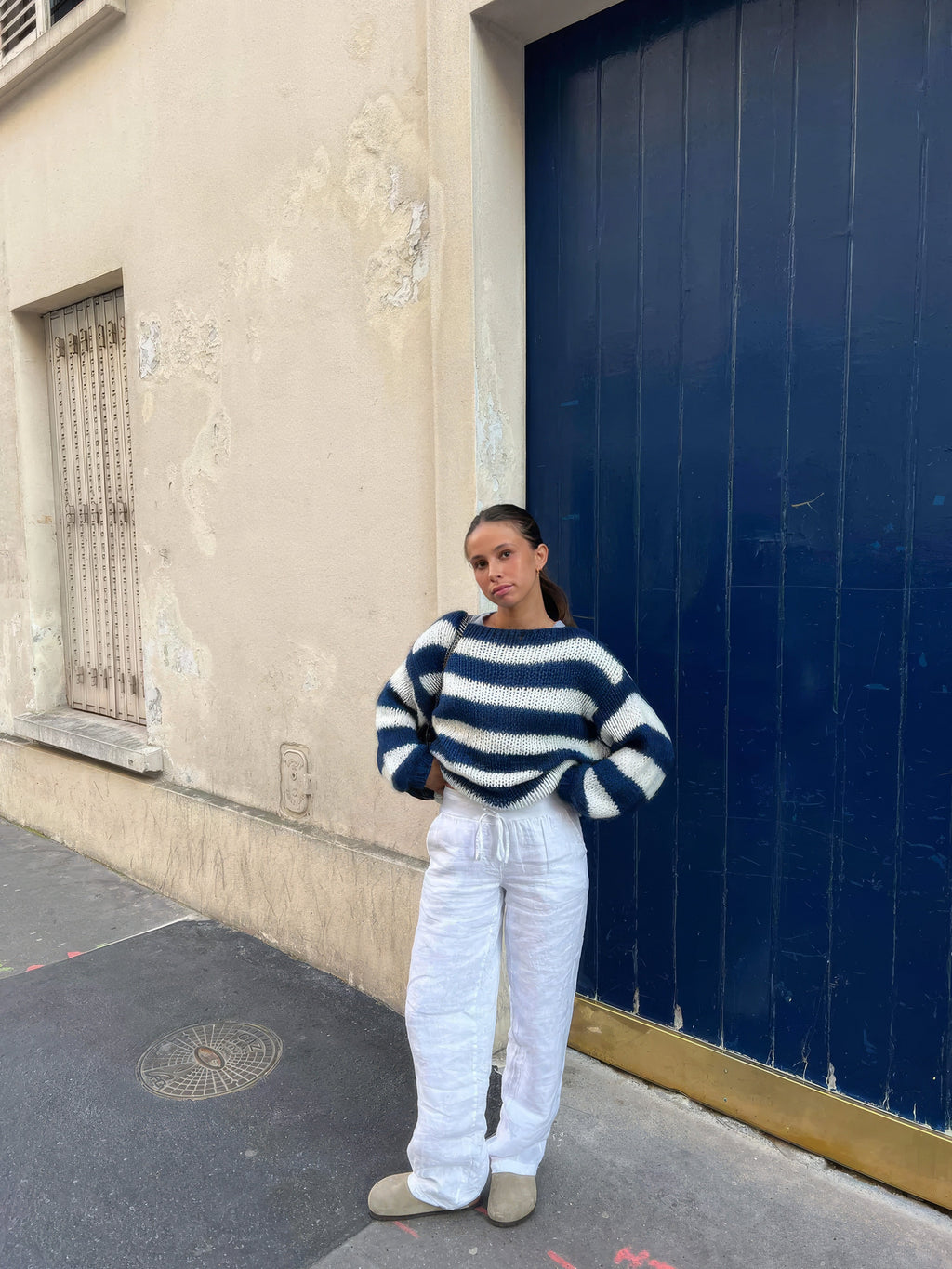 GR | Gestreifter Pullover