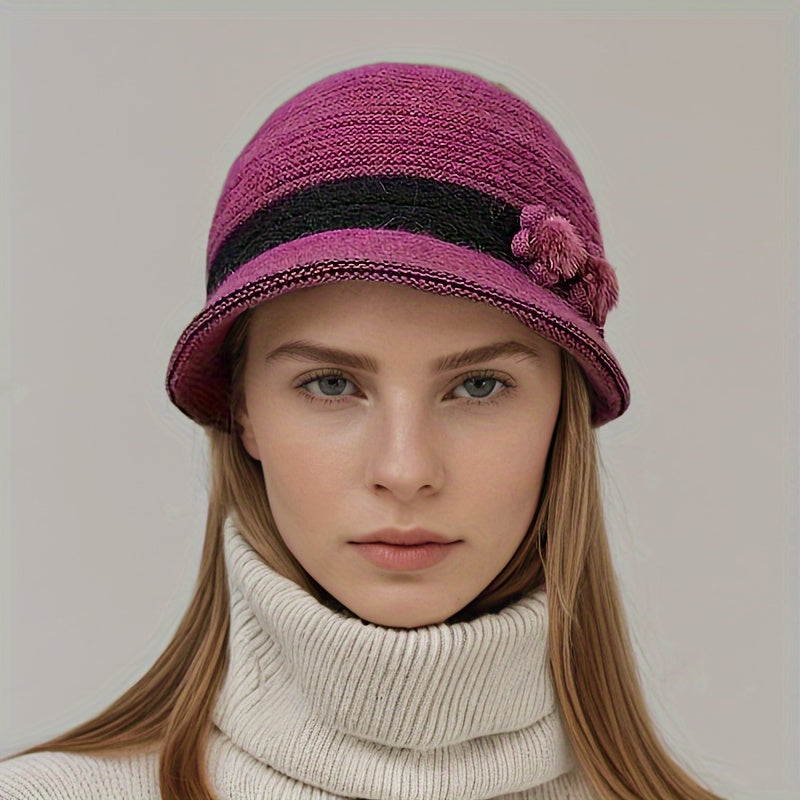 GR | Schickes Winter Stilvolles Gestricktes Set für Frauen