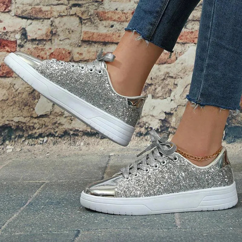 GR | Glittering sneakers with sequins