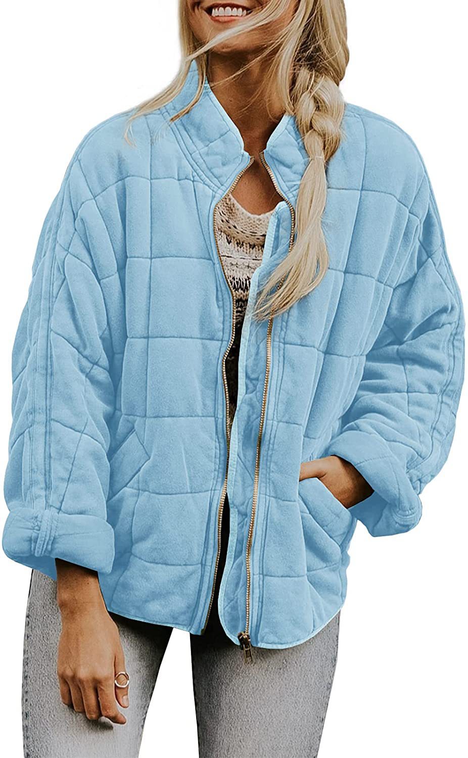 GR | Loose jacket made of thick cotton