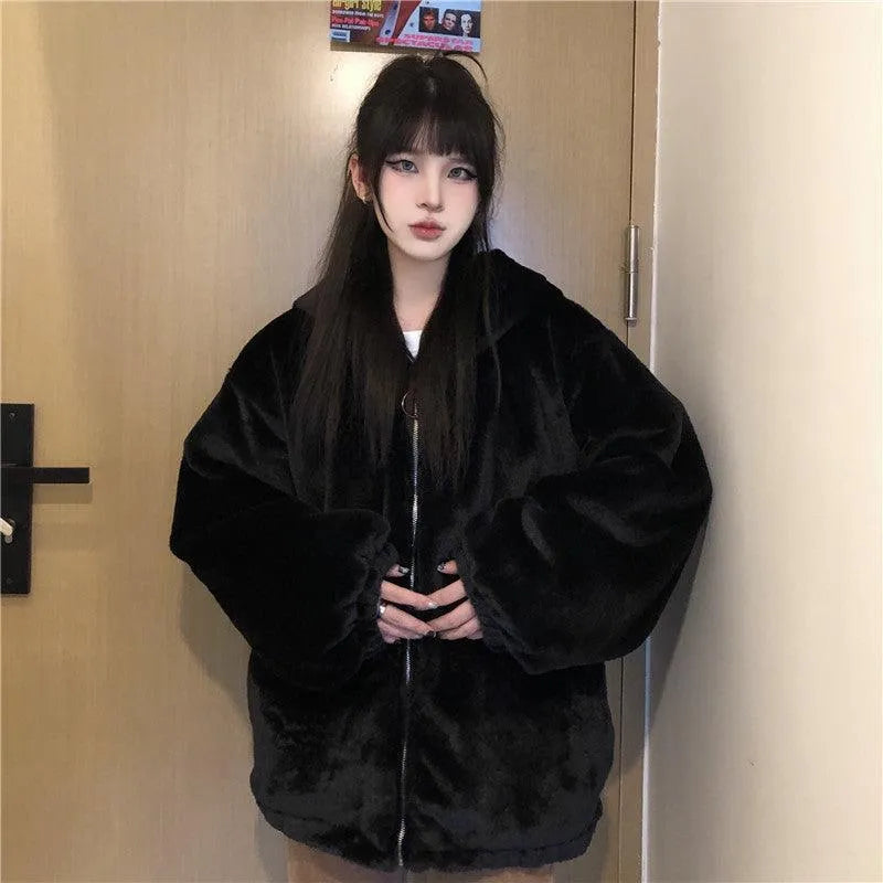 GR | Faux-Fur-Coat