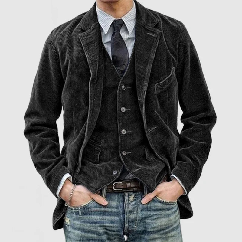 GR | Stilvolles Vintage Maßanzugjacke