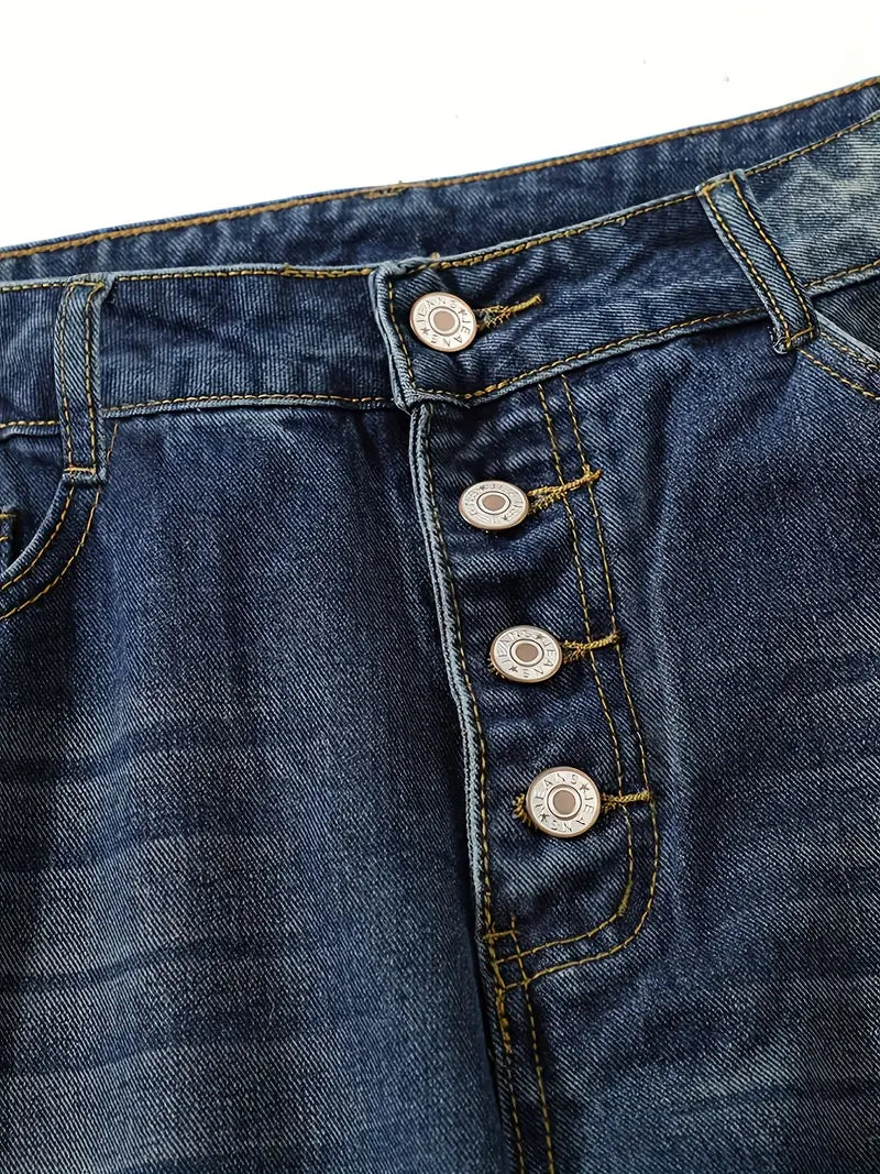 GR | Loose-fitting denim jeans for women