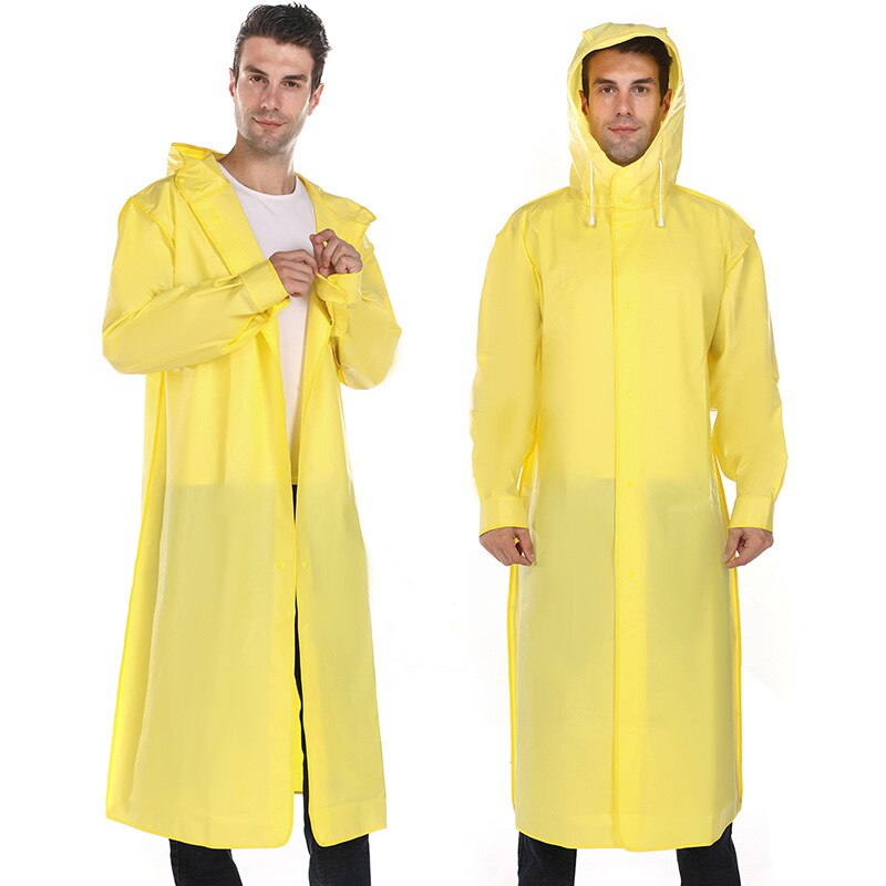 GR - Experience comfort in the rain with this unisex rain jacket