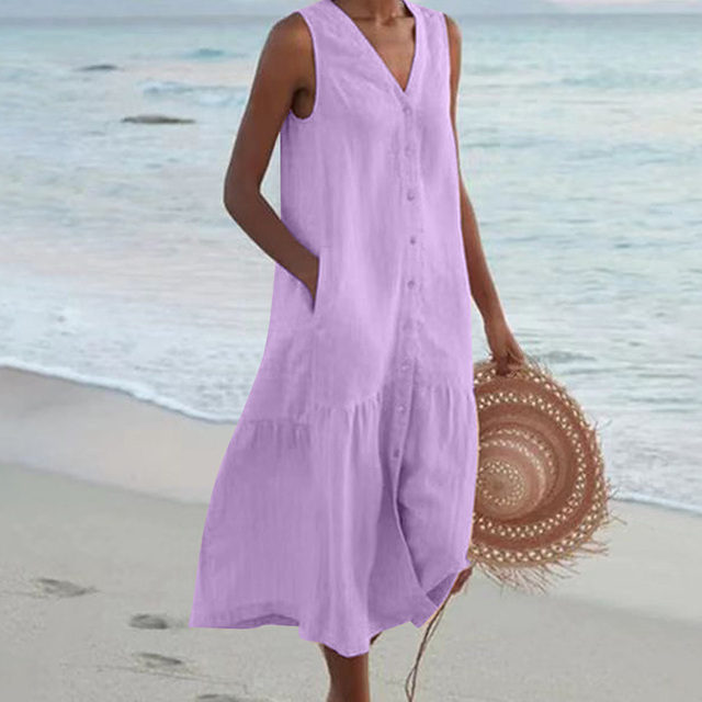 GR | Stilvolles Sommerkleid für den Urlaub