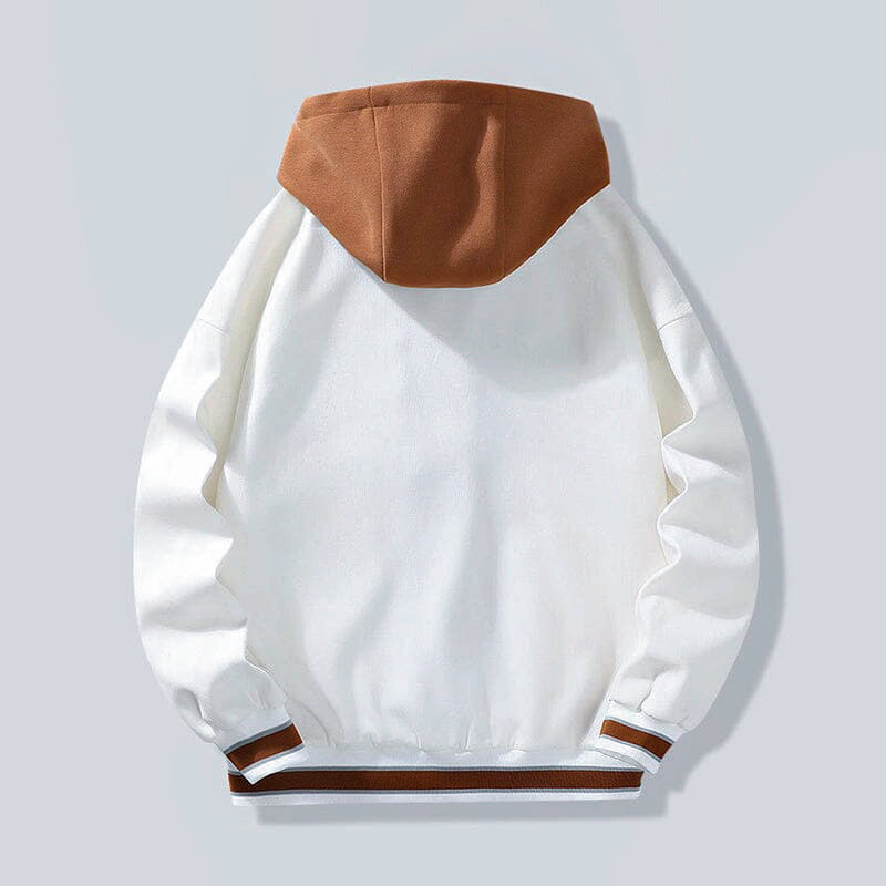 GR | Kapuzenjacke mit Buchstaben-Print