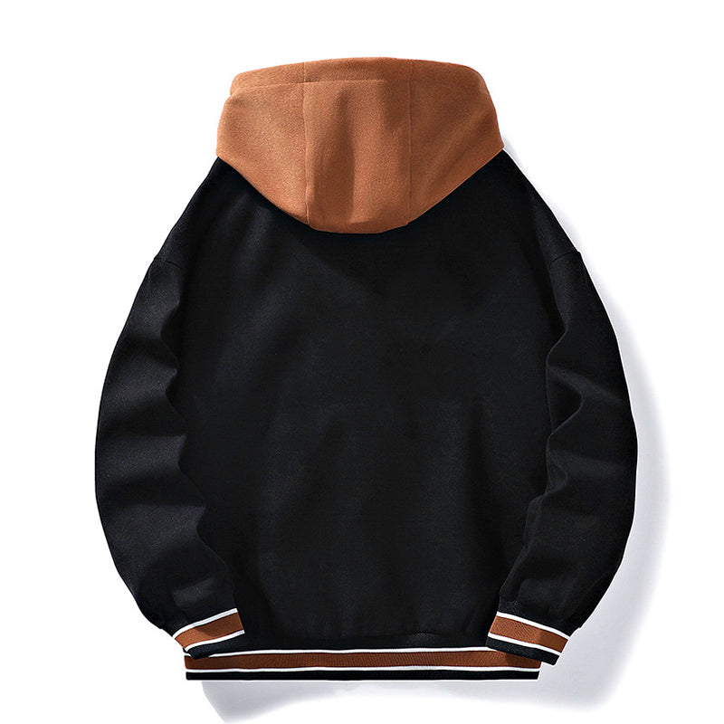 GR | Kapuzenjacke mit Buchstaben-Print