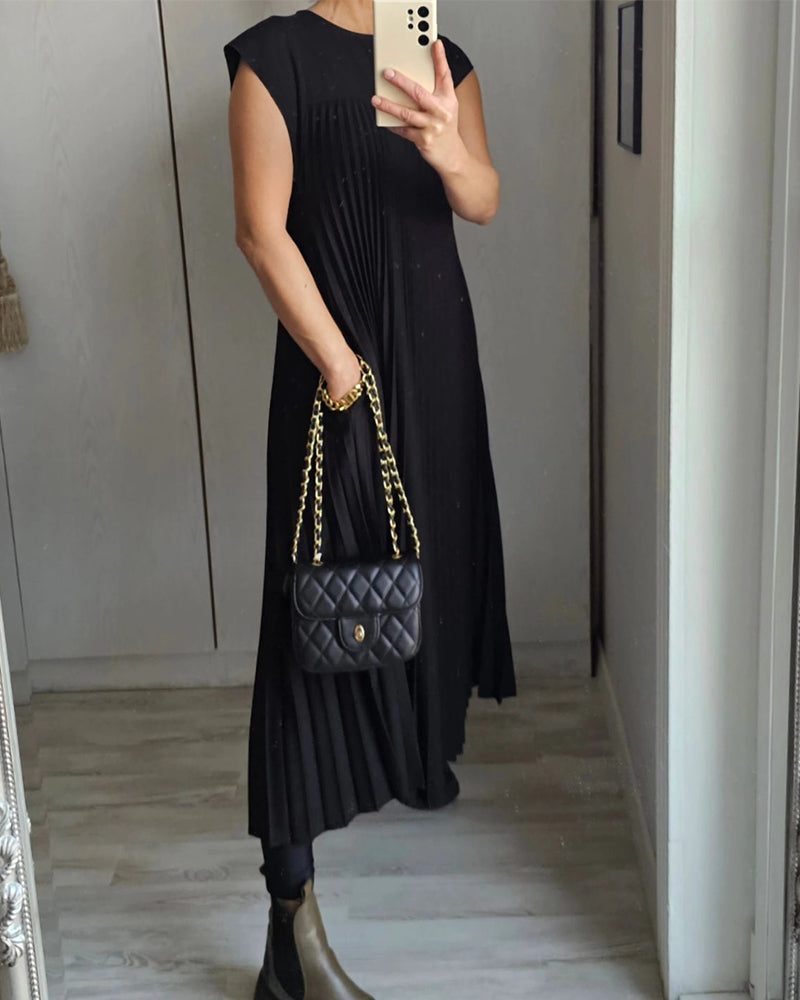 Color play dress