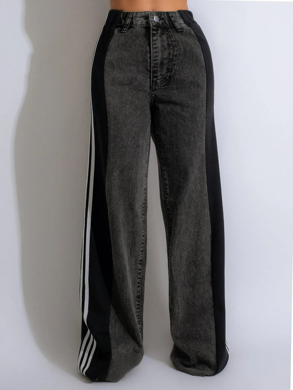 GR | Wide-leg denim trousers