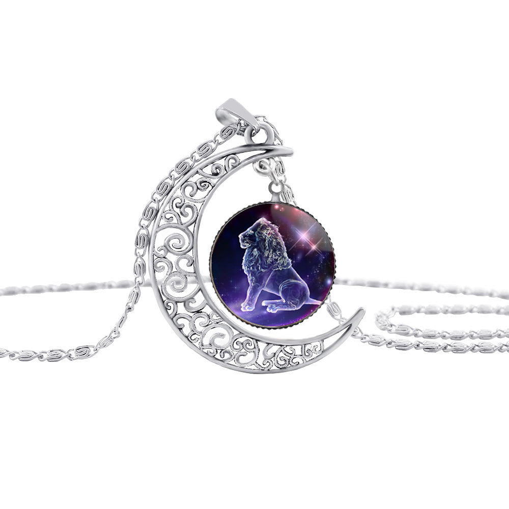 GR | Moon Zodiac Necklace