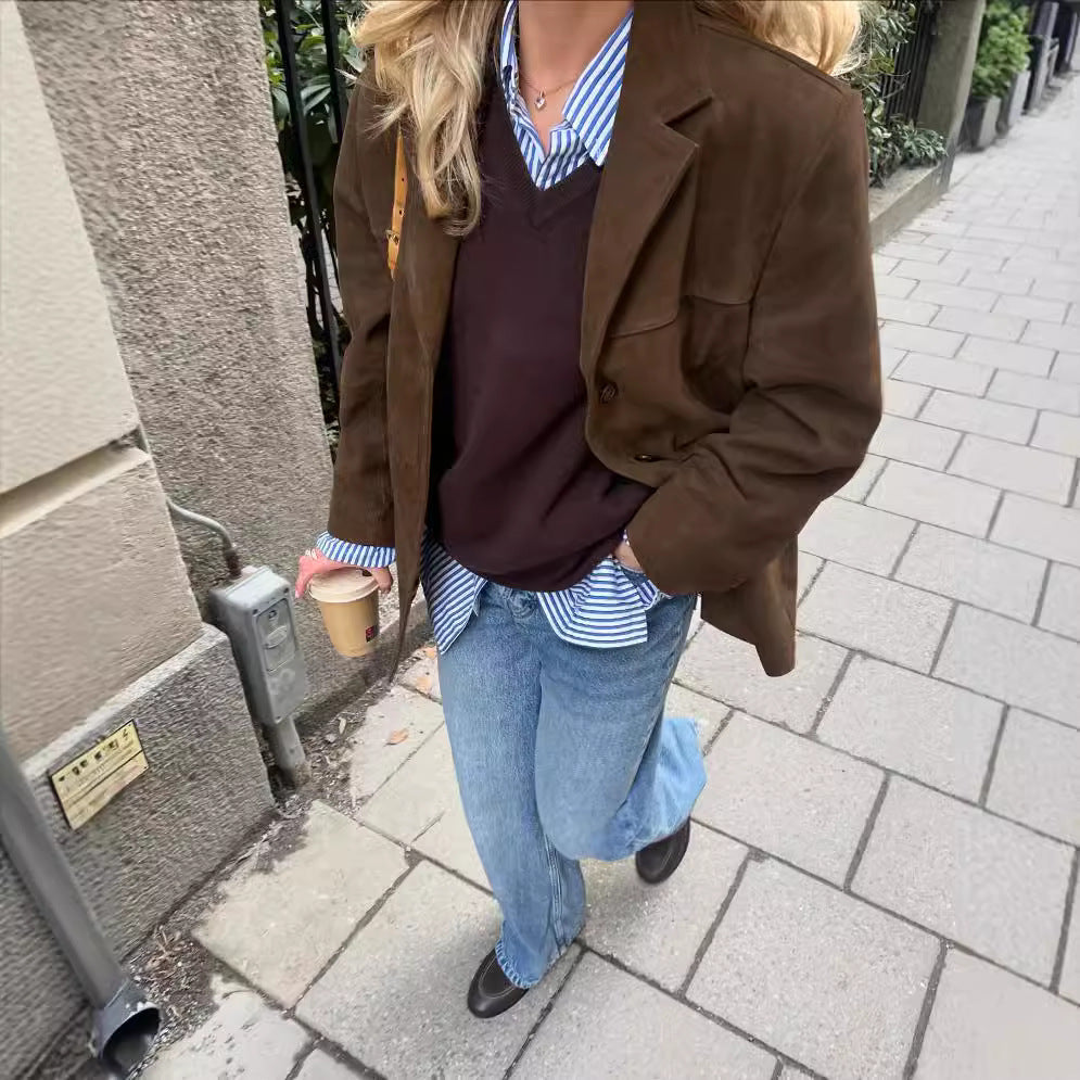 GR | Suede Blazer