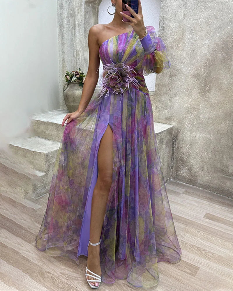GR | Langarmkleid mit atmungsaktivem Stoff und schmeichelnder Silhouette für Frauen