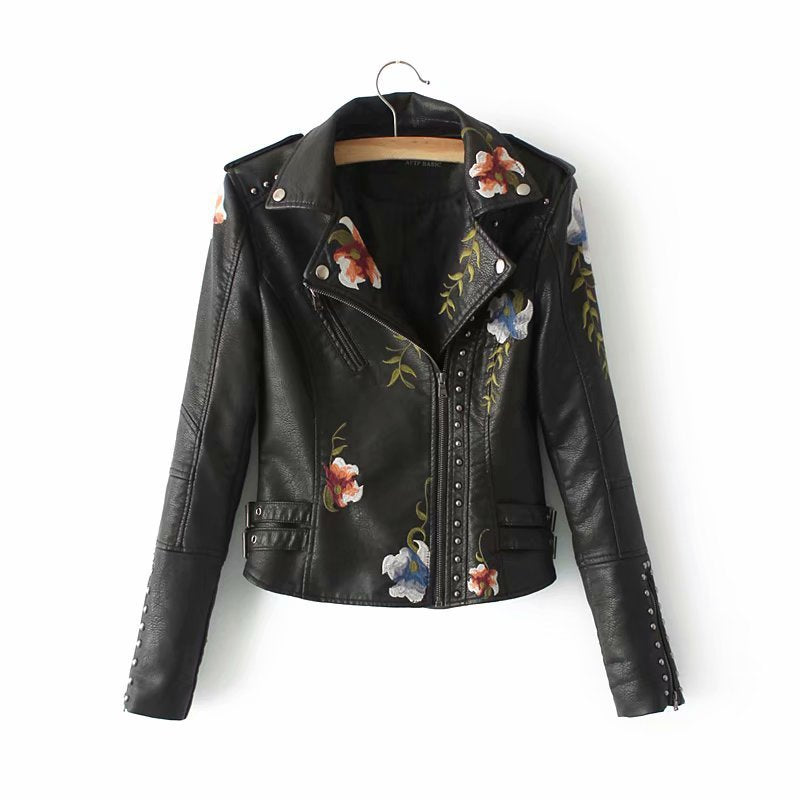 GR | Women's jacket with floral pattern