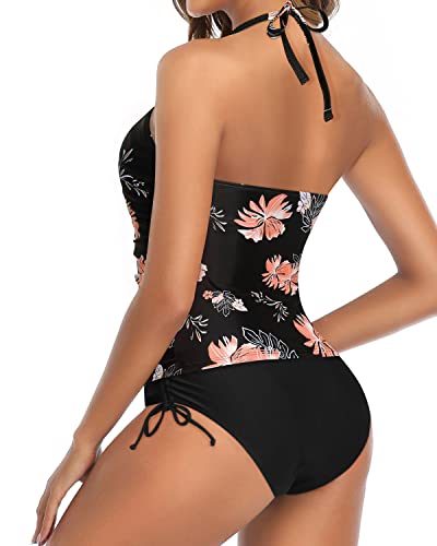 GR | Halter Tankini Zweiteilige Badeanzüge Mit Rücklosem Tankini Und Shorts