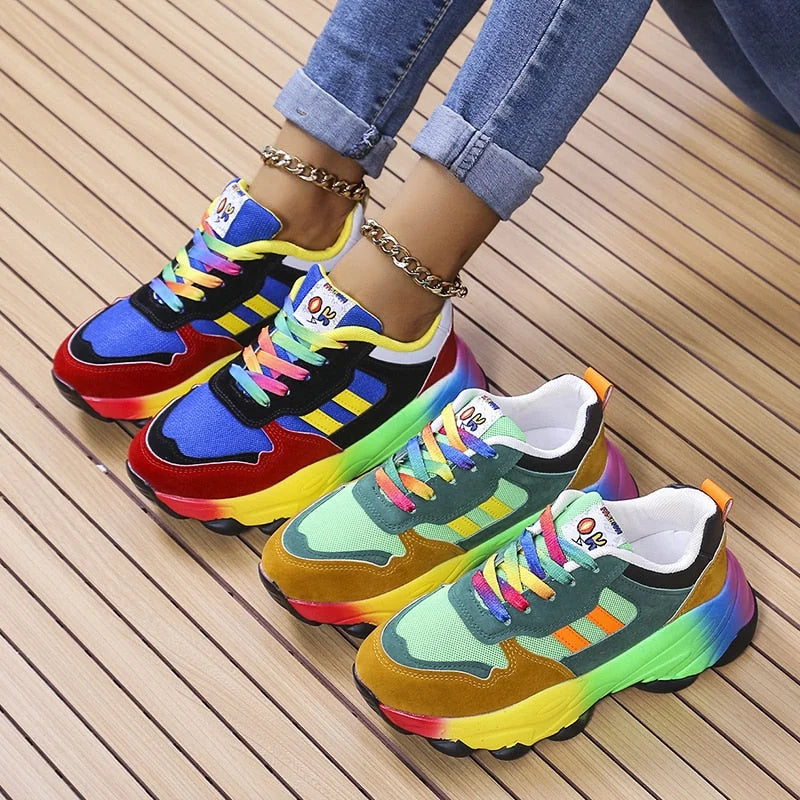 GR | Wedge Sneakers - Comfortable & Stylish