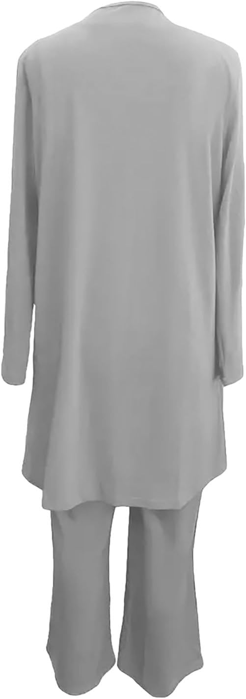 GR | Casual two-piece set with vest and trousers
