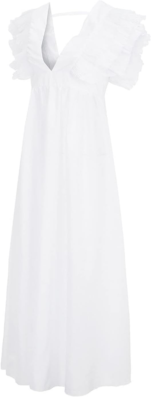 GR - Elegant dress with gathered sleeves