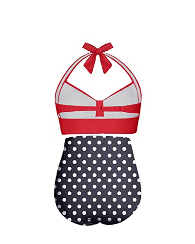 GR | Two-piece sweetheart neckline high-waisted bikini set