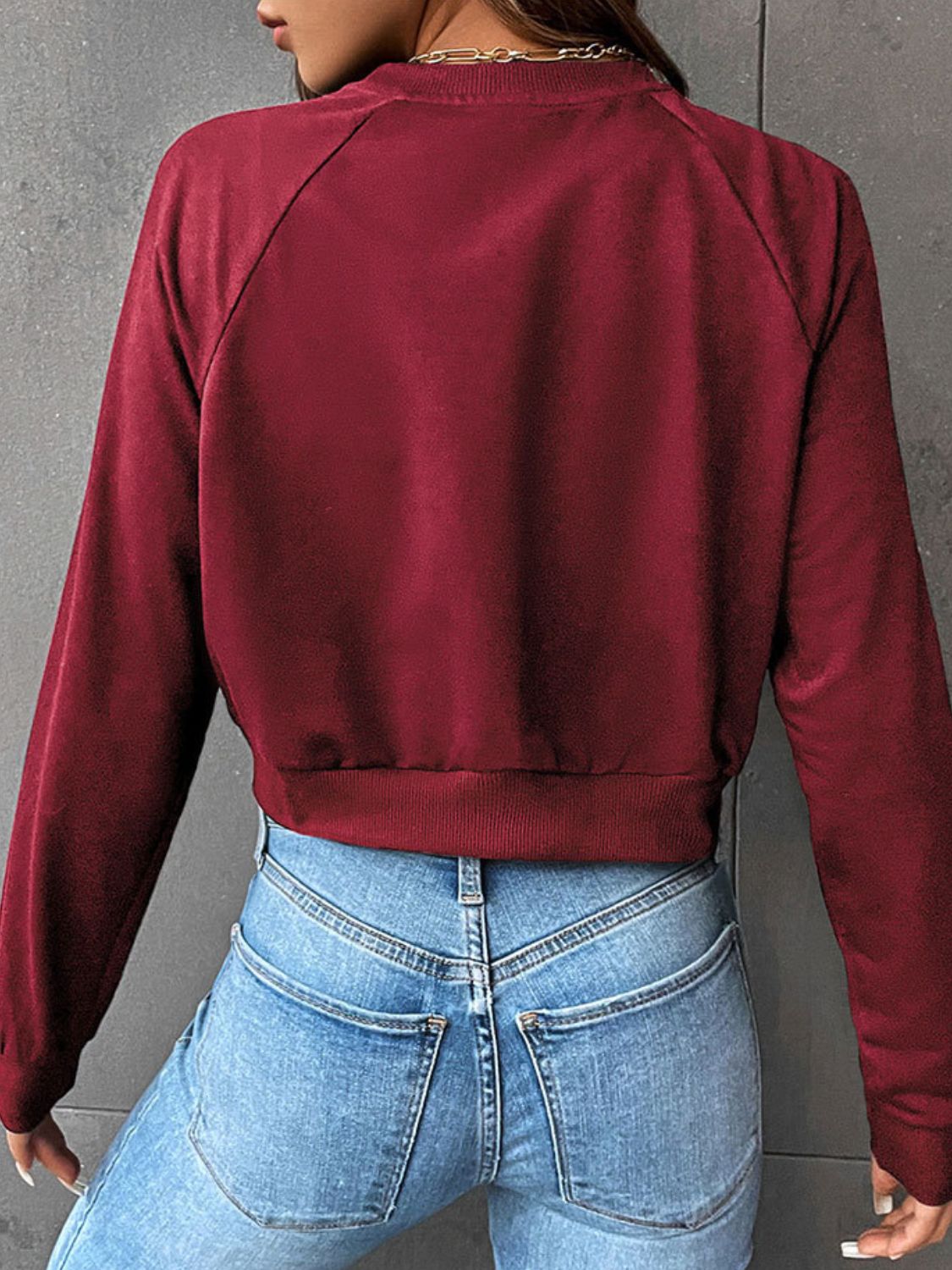 GR | Stylish Winter Streetwear Short Sweater for Women 