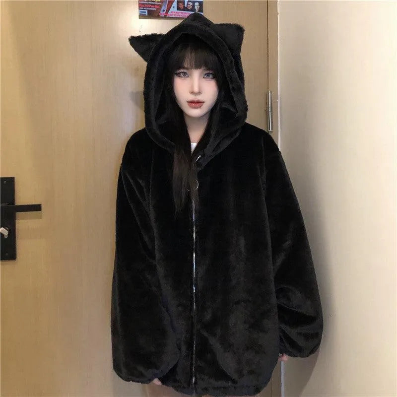 GR | Faux-Fur-Coat