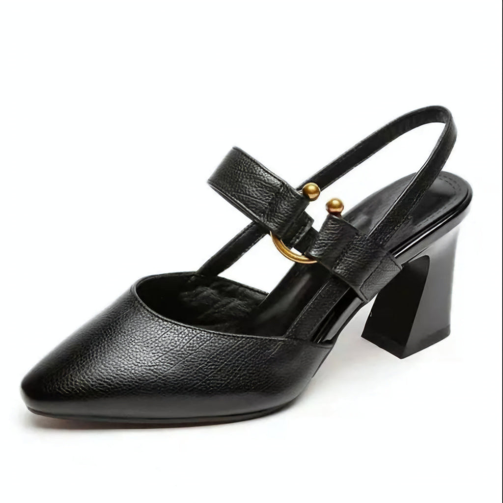 GR | Orthopedic sandals with heels