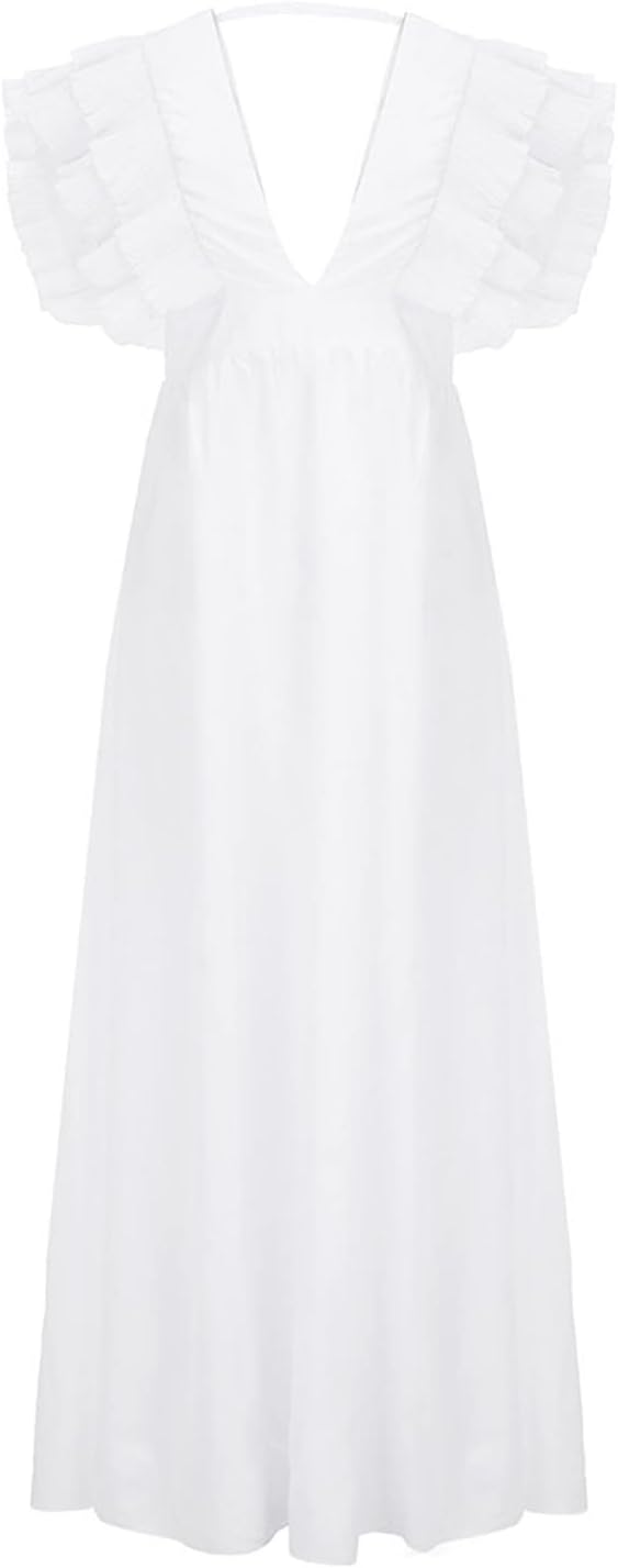 GR - Elegant dress with gathered sleeves