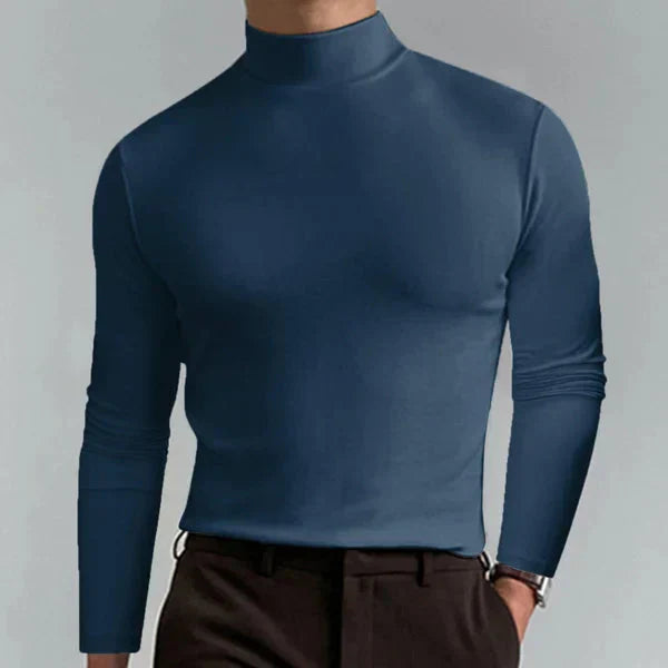 GR | Classic roll-neck sweater with slim fit
