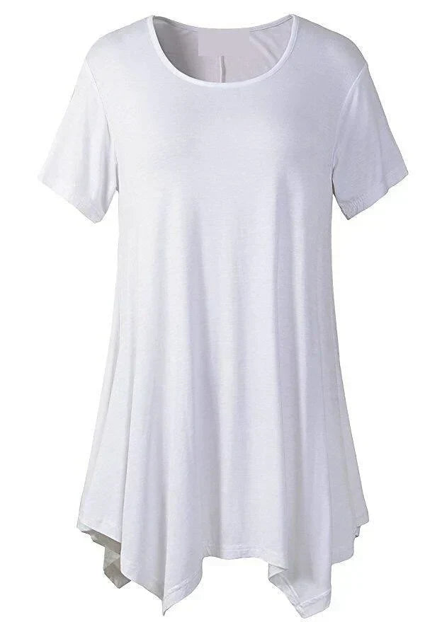 GR | Summery loose fit T-shirt with short sleeves