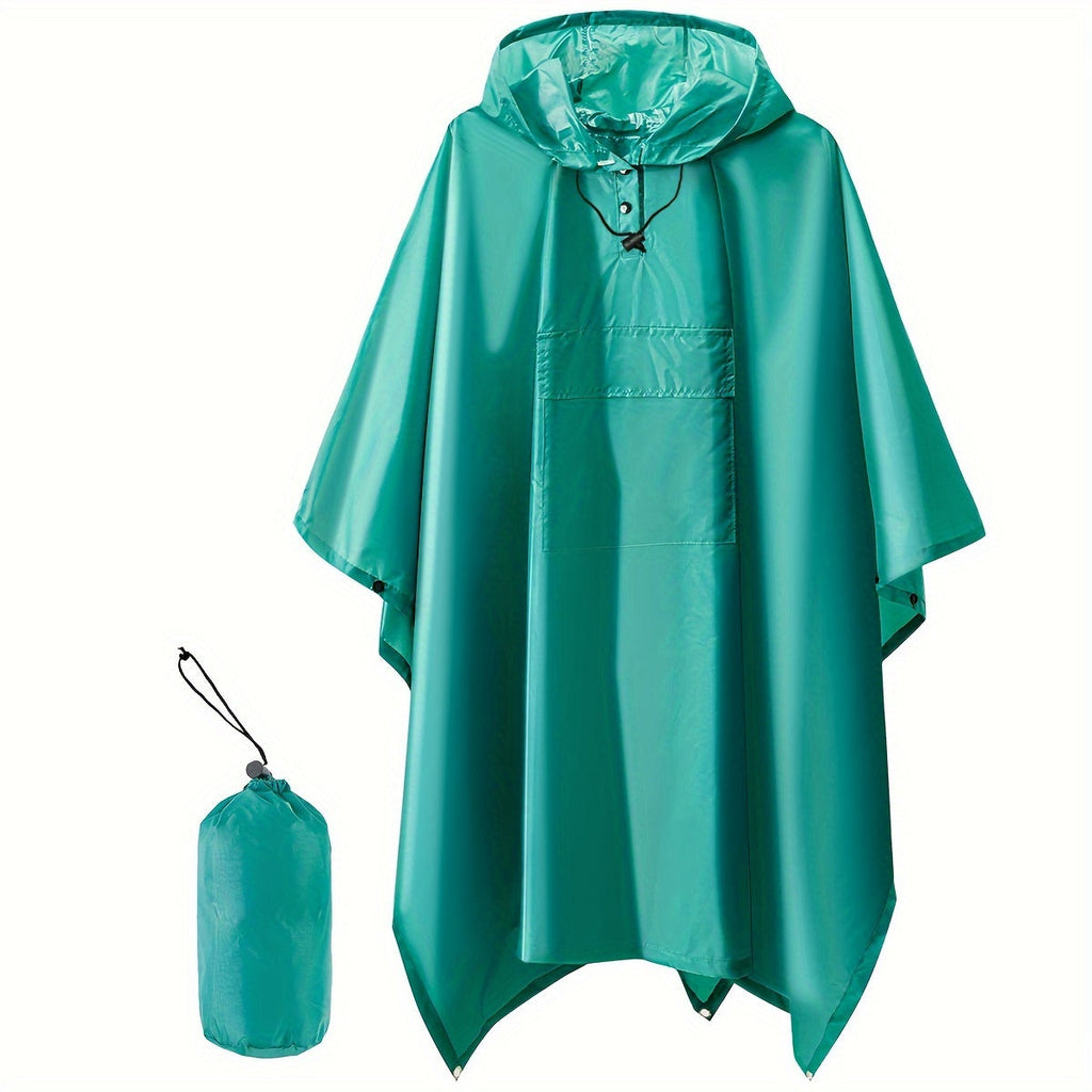 GR | Waterproof Foldable Rain Poncho with Hood