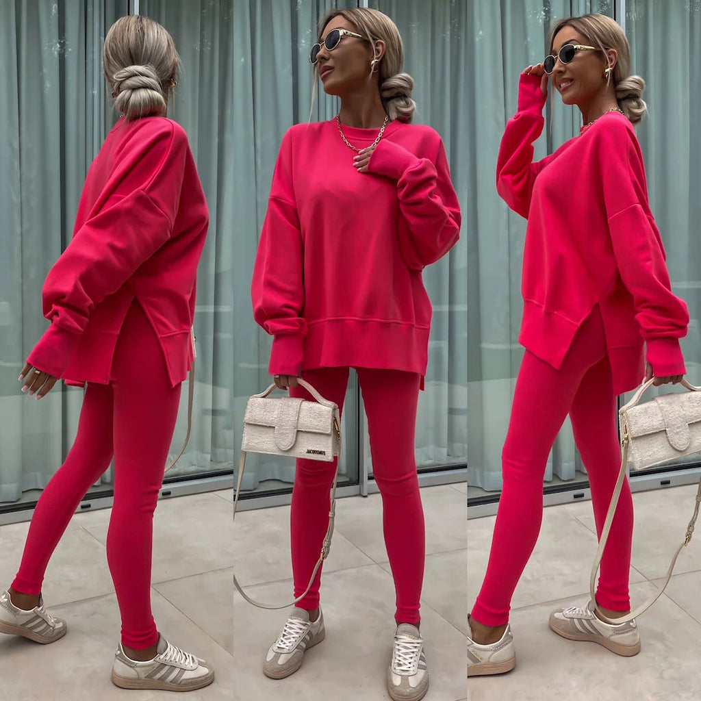 GR | Women's Relaxed Style Suit with Long Sleeves – Winter Set 