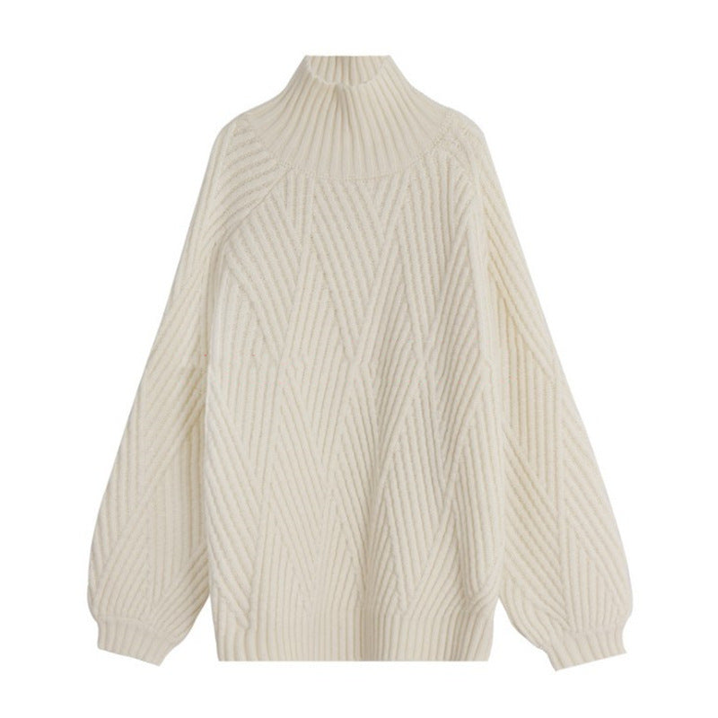 GR | Eleganter Rollkragenpullover