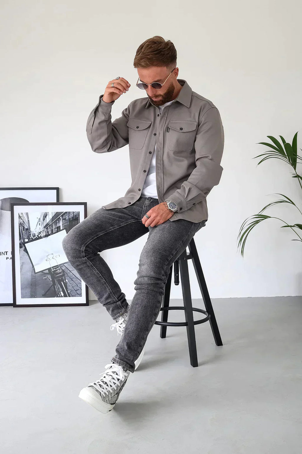 GR | Premium Button-Down Jacket