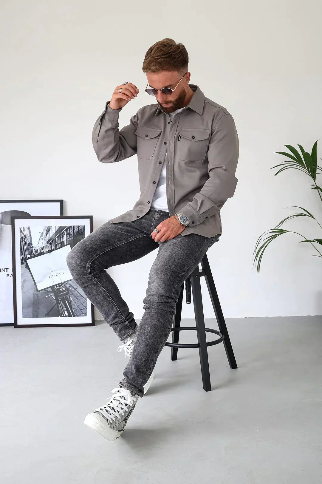 GR | Premium Button-Down Jacket