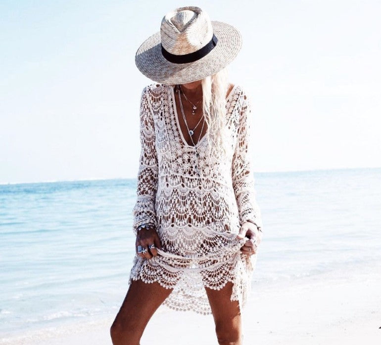 GR | Exclusive Beach Cover-up Swimwear Shirt Tops 