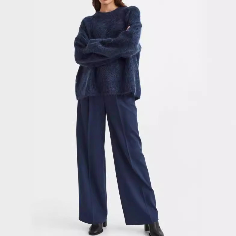 GR | made of mohair - oversized women's sweater