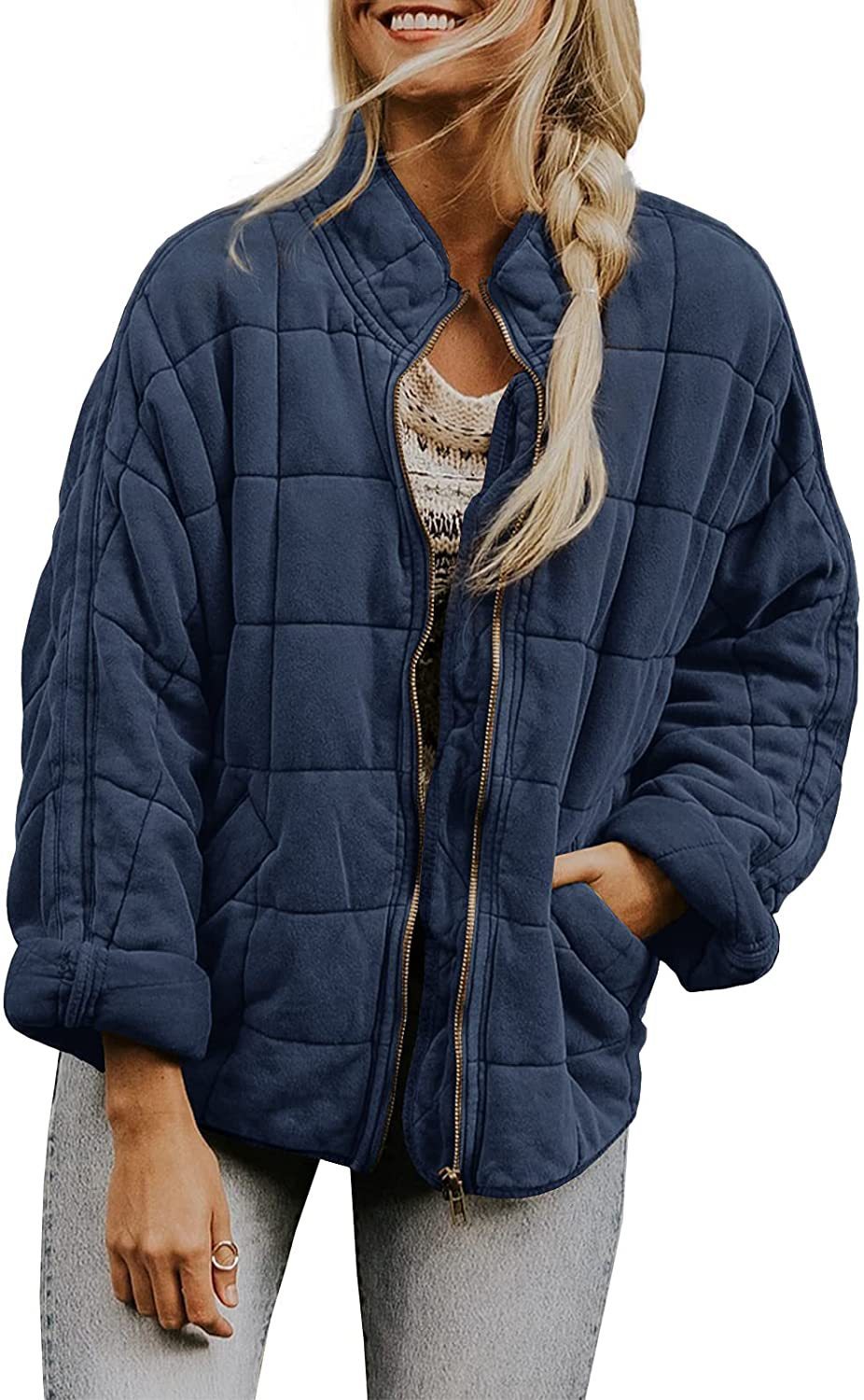 GR | Loose jacket made of thick cotton